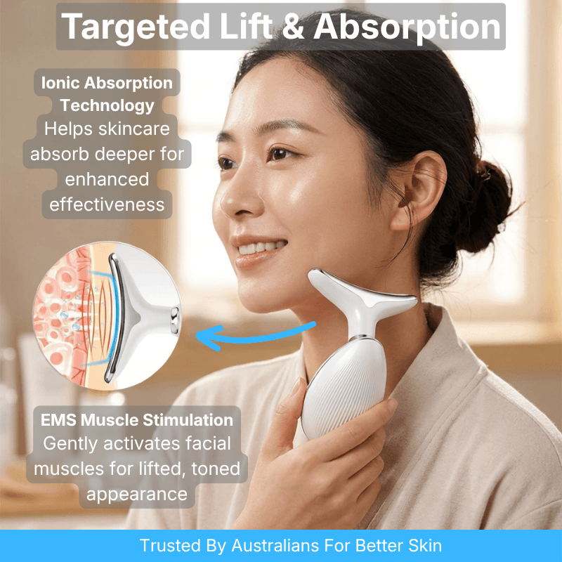 BioLuma™ Premium LED Neck & Face Massager