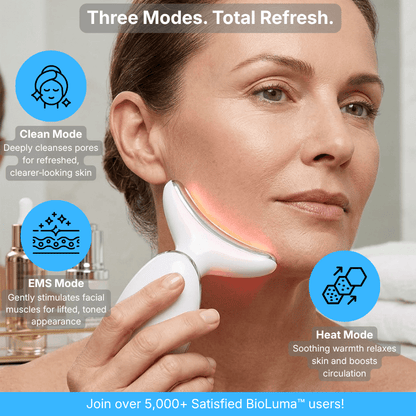 BioLuma™ Premium LED Neck & Face Massager