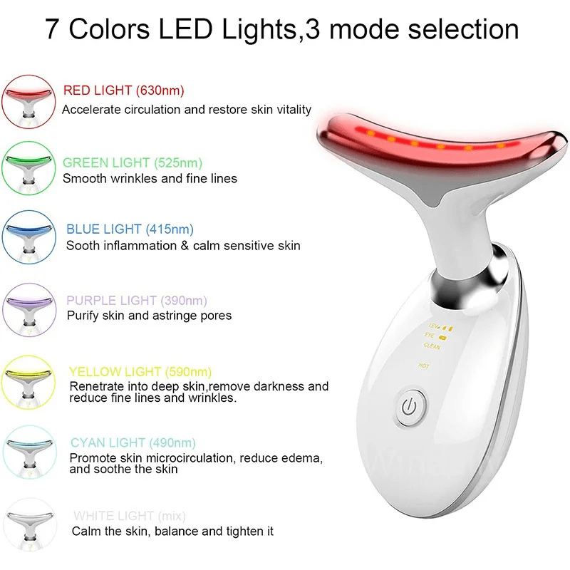 BioLuma™ Premium LED Neck & Face Massager